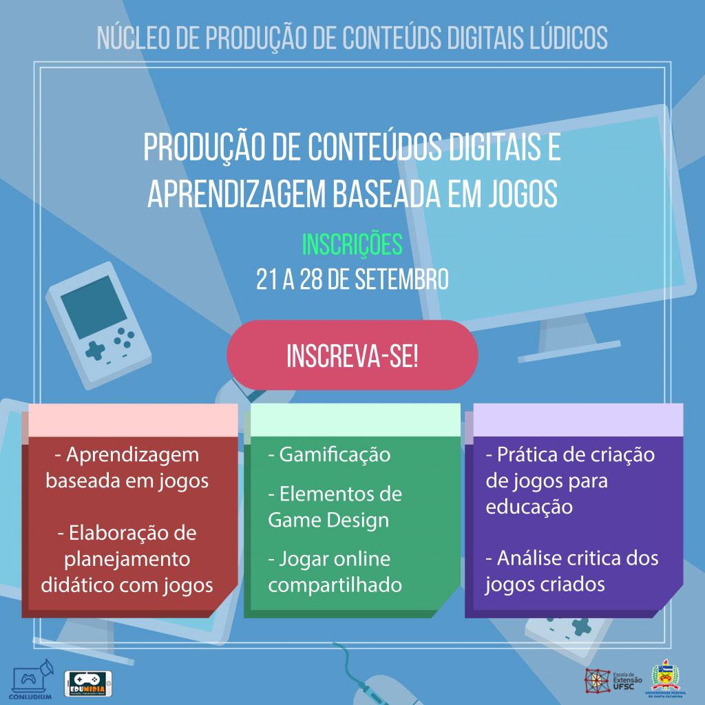 Escola Criar Jogos está com inscrições abertas para curso digital